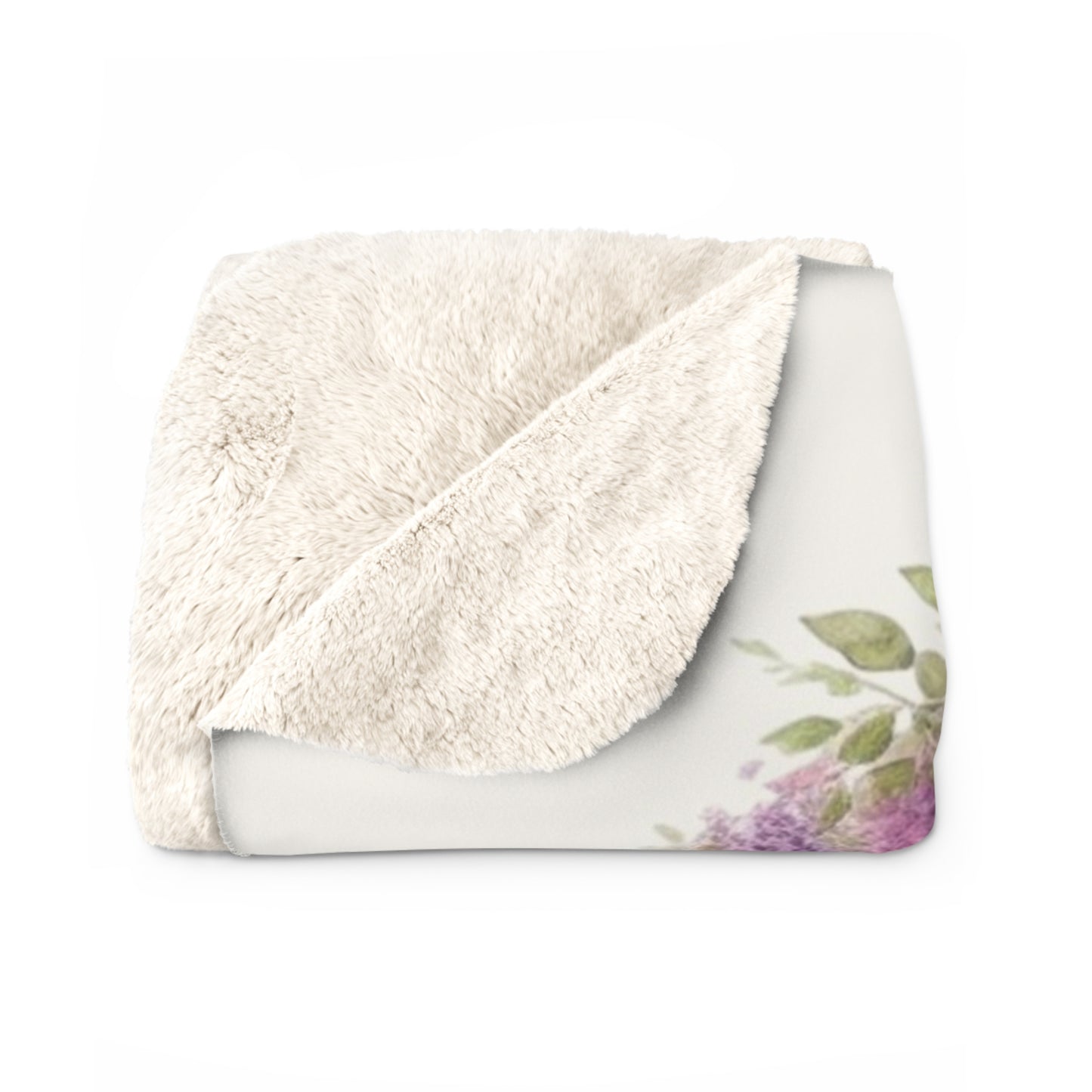 Quinceañera Purple Princess Fairy Tale Sherpa Blanket