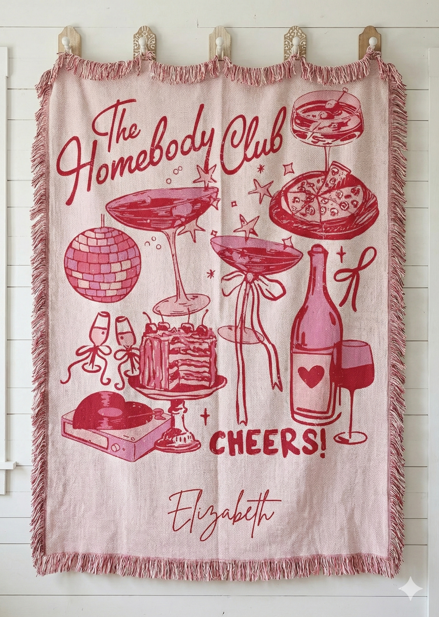 The Homebody Club, Cheers!  Woven Blanket