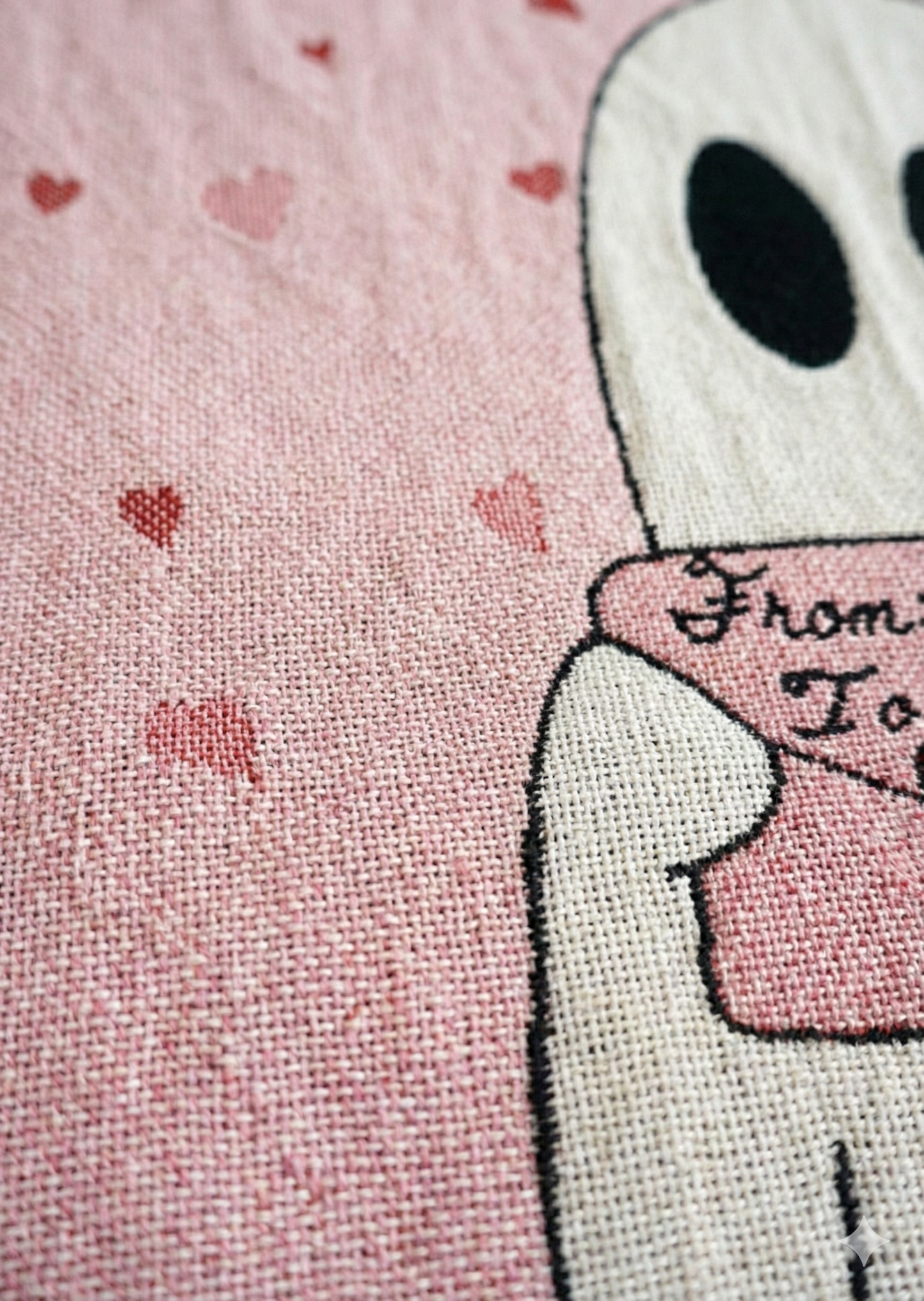 My Boo Love Letter Woven Blanket