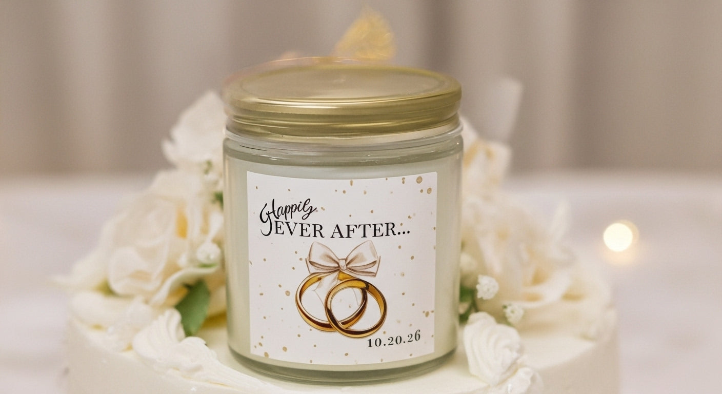 Ever After Scented Candles, Wedding Candles, Bridal Gifts, Home Decor, Aromatherapy, Sweet Nostalgia