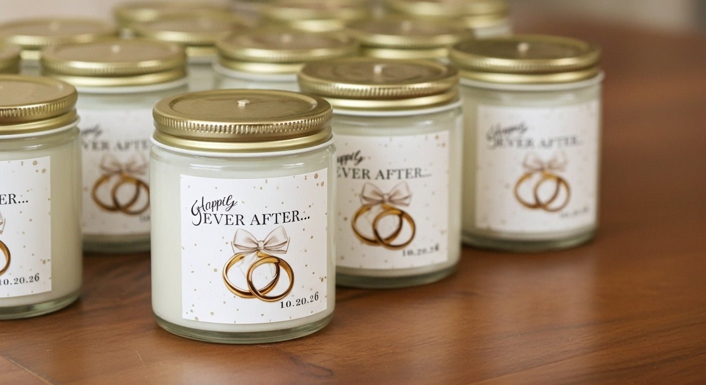 Ever After Scented Candles, Wedding Candles, Bridal Gifts, Home Decor, Aromatherapy, Sweet Nostalgia